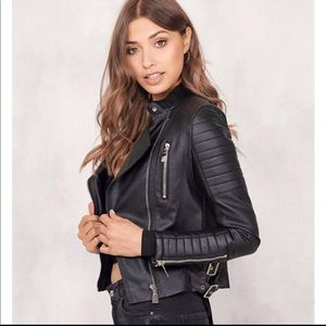 Chiquelle black leather jacket